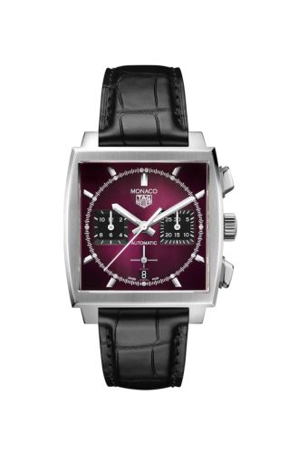 TAG Heuer Monaco Calibre Heuer 02 Stainless Steel / Purple